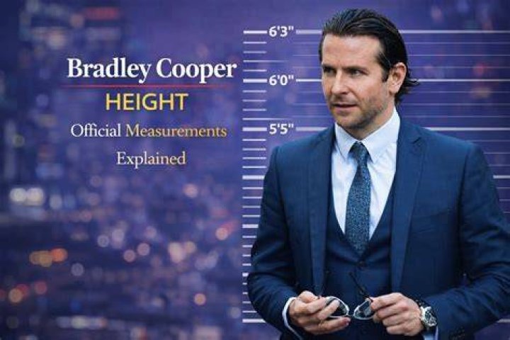 Bradley Cooper Age, Weight, Height, Measurements