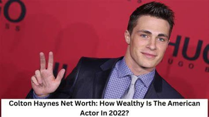 Colton Haynes Net Worth
