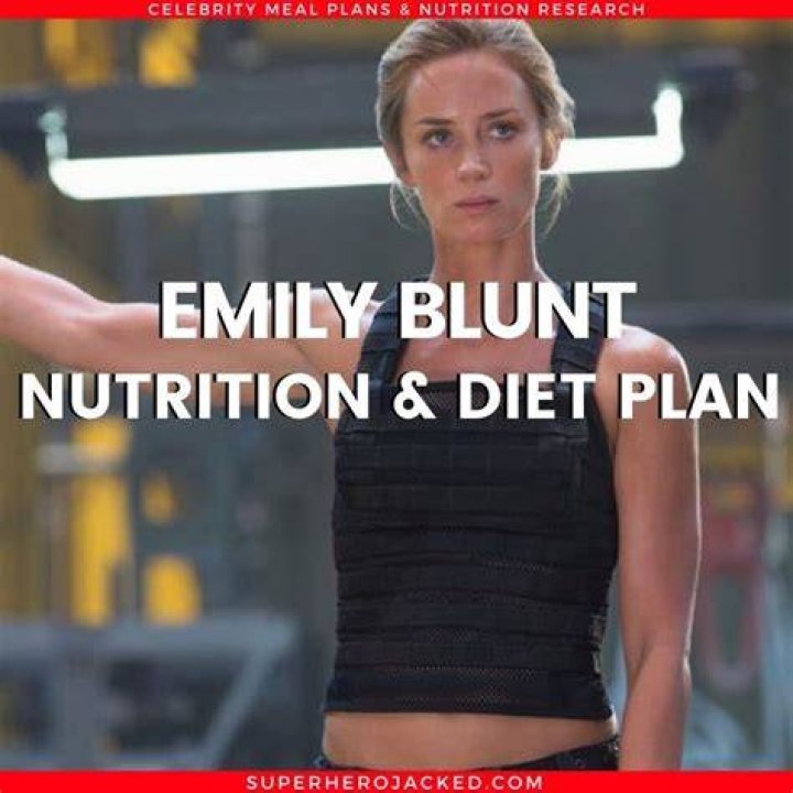 Emily Blunt Diet Plan