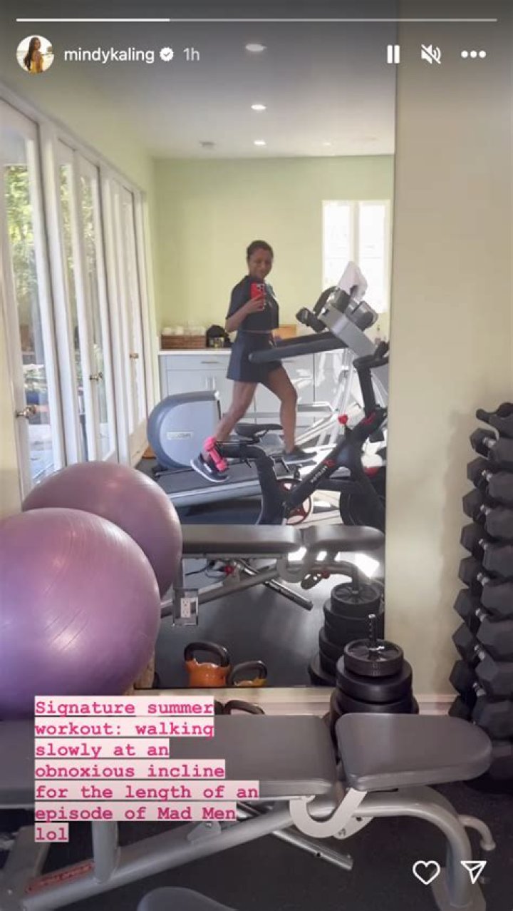 Mindy Kaling Workout Routine