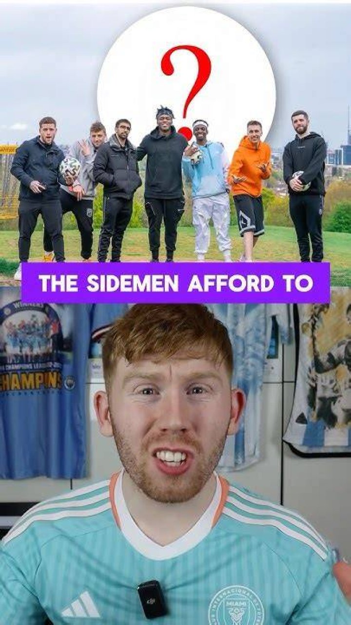 What could Sidemen buy with $14.37 million?